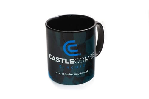 Castle Combe Circuit Wrapped Logo Mug Front