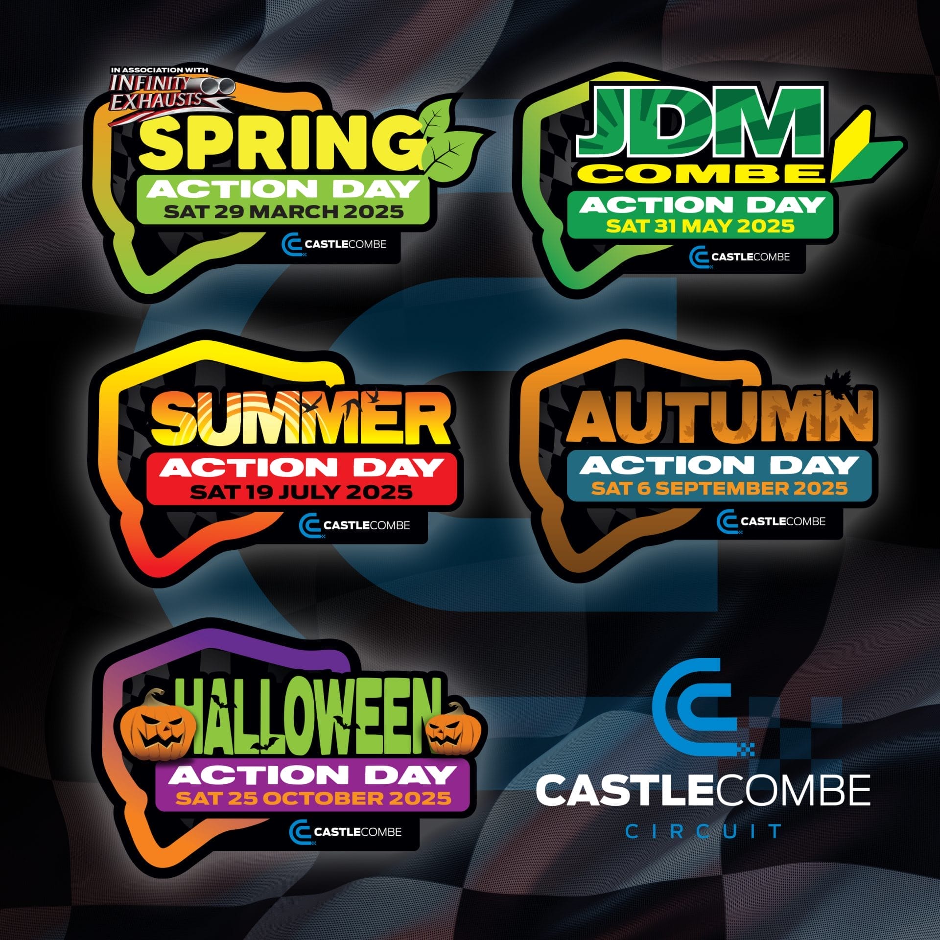 CASTLE COMBE CIRCUIT UNVEILS 2025 ACTION DAY SHOW CALENDAR – Castle ...