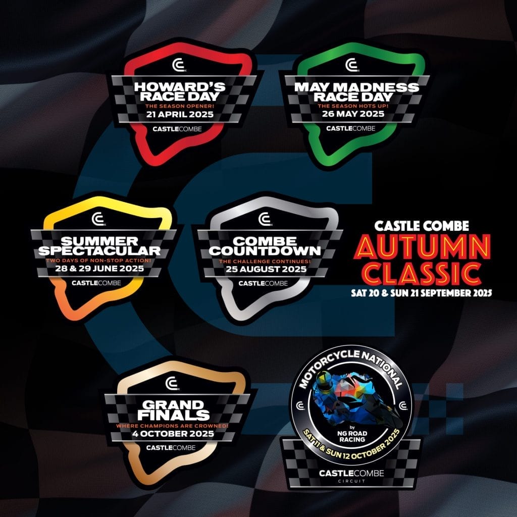 CASTLE COMBE CIRCUIT ANNOUNCES 2025 RACE MEETING CALENDAR Castle